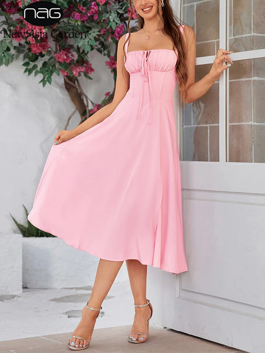 Lunalife Milkmaid Dress